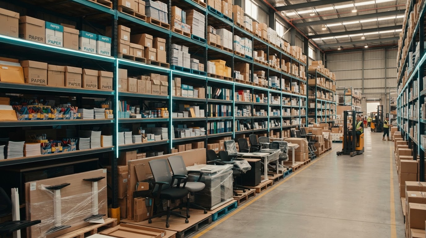 Almacén de suministros corporativos ZAZ